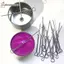 Cheenm 5-20 Cái 4.3 Inch Nến Wi Giá Đỡ Kẹp Wi Fixer Giá Đỡ Bằng Thép Không Gỉ Để Làm Nến Kim Loại Wi Tập Trung Thiết Bị Dụng Cụ VN