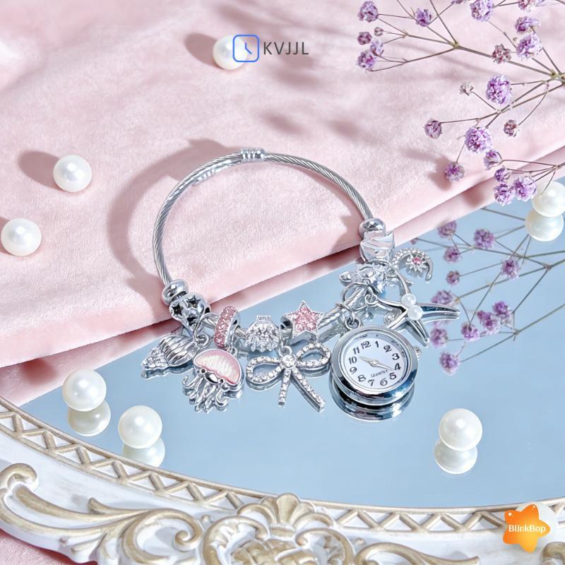 [KvJJL-t] Đồng hồ đeo tay đa năng lấy cảm hứng từ đại dương Thiết kế thanh lịch Tiện lợi cho việc thay đổi hàng ngày và du lịch mới