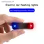 Đèn LED Mini năng lượng mặt trời Đèn cảnh báo ô tô an ninh ban đêm Mô phỏng Báo động không dây Chống trộm Đèn cảnh báo nhấp nháy Đèn báo giả MỚI