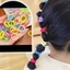 500 100 Dây Cao Su Trẻ Em Dây Buộc Tóc Cho Bé Gái Phụ Kiện Tóc Co Giãn Tóc