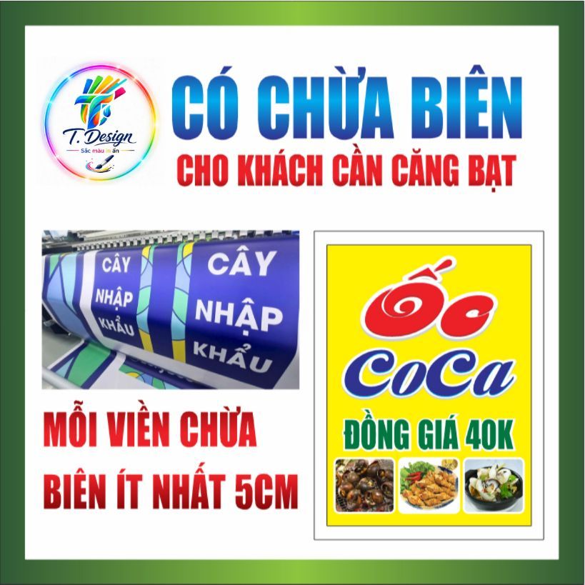 In bạt, in biển quảng cáo. in banner, standee mọi kích cỡ thiết kế miễn phí.