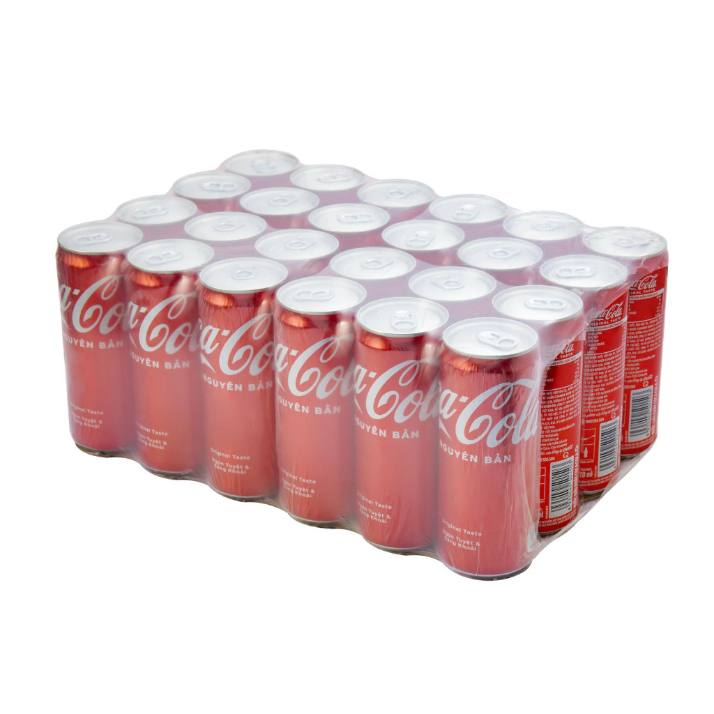 Khây 24 Lon Nước Ngọt Coca Cola 320ml