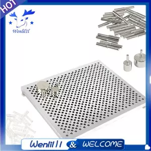 Jig uốn dây, Bao gồm 30 chốt kim loại cho dụng cụ làm đồ trang sức và đồ dùng gói dây