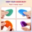 Mới 6 Chiếc Silicon Họa Tiết Lo Lắng Đá 6 Bộ Đồ Chơi Fidget Giảm Căng Thẳng Cảm Giác Bỏ Túi Đá Dành Cho Trẻ Em Người Lớn Lo Âu Tập Trung Làm Mát