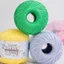 Không. 8 Hàn Quốc Ren Ren Cotton Mercerized 50g Nhóm Móc Đan Tay Khăn Áo Khoác Khăn Choàng Chủ Đề OUD7