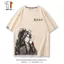 Mo Dao Patriarch Hoạt Hình Hàng Hóa Wei Wuxian Hai Chiều In Hình Áo Thun Ngắn Tay Nam Nữ Mùa Hè Cotton Nguyên Chất Tất Cả Trận Đấu Nửa Tay
