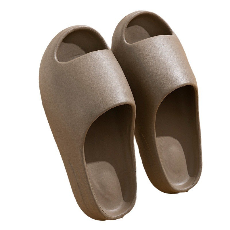 Dép Dừa EVA Chống Trơn Trượt Bước Vào Shit Feel Mùa Hè Thoáng Khí Flip-Flops Dày Đế Đôi Mặc Bên Ngoài yeezy Sandal Nam Nữ