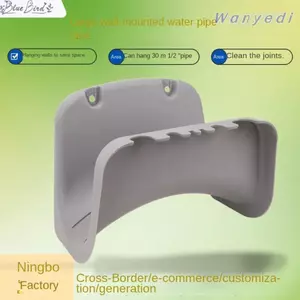 WANYEDI Giá đỡ ống nước treo tường, Giá đỡ ống dụng cụ làm vườn sân vườn, Giá đựng đồ gia dụng Giá đựng đồ bằng nhựa Dụng cụ tưới nước Móc treo ống