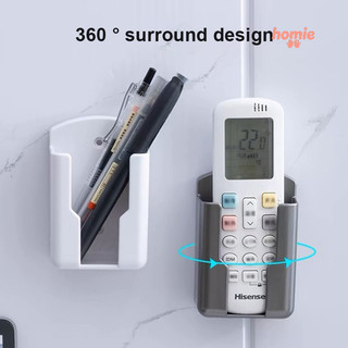 ✨Homie✨Giá Treo Remote Máy Lạnh Dán Tường – Kệ Để Điều Khiển TV, Hộp Sạc Điện Thoại Gọn Gàng