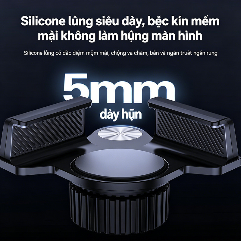 Giá Đỡ Điện Thoại Kẹp Góc Màn Hình – Tự Động Dựng Đứng, Nam Châm Mạnh, Phụ Kiện Ô Tô Tiện Lợi