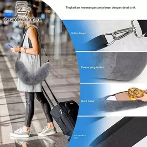 Nhíphuj Có Thể Đổ Đầy Du Lịch Ne Gối Túi Bảo Quản Mang Theo Đệm Máy Bay Du Lịch Ne Gối Tự Đổ Gối Du Lịch Di Động VN