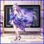 SQ3 Honkai: Star Rail Castorice Tấm Đứng Acrylic Ký Hiệu Anime Để Bàn Trang Trí QS3