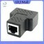ULJ 1 Đến 2 Cách RJ45 LAN Ethernet Cáp Mạng Nữ Bộ Chia Kết Nối Adapter .