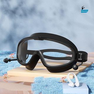 [GIK] Kính khung lớn 2025 dành cho người lớn Trẻ em chống sương mù, HD, chống nước, mắt bơi