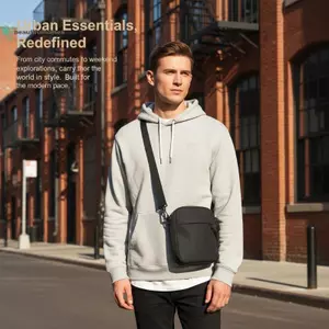 BeautifulHomeA Nhỏ Gọn Unisex Màu Trơn Túi Đeo Ngang Nữ Đeo Vai Túi Xách Nam Ví Nhỏ Ý Tưởng Đi Biển Và Mua Sắm VN