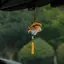 Influencer Crayon Shin-Chan Xe Mặt Dây Chuyền Gương Chiếu Hậu Mặt Dây Chuyền Ô Tô Sáng Tạo An Toàn Trang Trí Nội Thất Ô Tô Cho Bạn Bè 26.3.22
