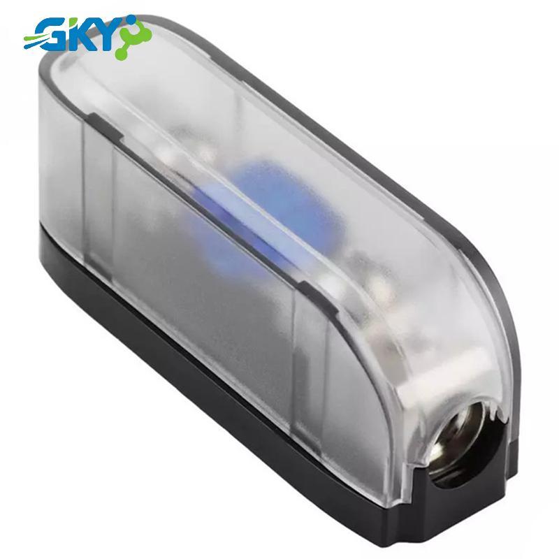 GKY Âm Thanh Xe Ô Tô Cầu Chì Nguồn Cầu Chì 30-150A Âm Thanh Nổi Một Chiều AGU Cầu Chì Giá Đỡ GKY