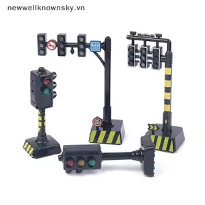MỚI Giáo dục an toàn sớm Đồ chơi giáo dục Đèn giao thông Mô hình trẻ em Đồ chơi Playset giáo dục sớm cho trẻ em Tập đi SKY