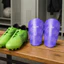 ROLY 1 Cặp Bóng Đá Shin Guards, Giảm Tác Động Miếng Lót Shin Nhẹ, Giảm Sốc Chuyên Nghiệp Tăng Cường Thiết Bị Bảo Vệ Thoải Mái Thanh Niên