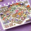 Nhãn dán kiến trúc nội thất TUYỆT VỜI, Nhãn dán sổ lưu niệm DIY Chủ đề PET 7, Die Cut Giải nén Kích thước lớn Nhãn dán cảnh Sách Dự án DIY