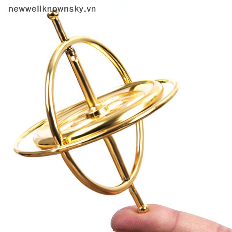 MỚI 1 Con Quay Hồi Chuyển Tự Cân Bằng Chống Trọng Lực Đàn Áp Giáo Dục Ngón Tay Đồ Chơi SKY