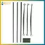 BVY DIY Plant Hỗ trợ khung trồng rau Cà chua Cột thép phủ nhựa 80 / 120 / 160cm Chiều cao 11mm Thi Plant cọc.