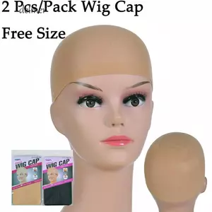 DELMER Hairnets Stocking Thoáng Khí Thời Trang 2 Cái / lốc Vô Hình Màu Be Đen Co Giãn Dệt Tóc Lưới