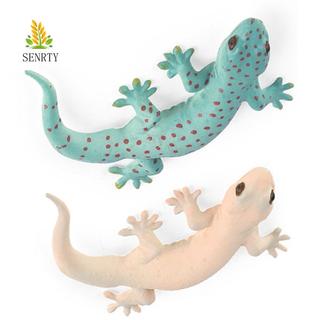 SENRTY Hình Đồ Chơi Động Vật, Gecko Prank Đạo Cụ Trò Chơi Gia Đình Mô Phỏng Nhân Vật Thằn Lằn, Đồ Chơi Nhận Thức Mới Lạ Động Vật Các Bức Tượng Nhỏ Mô Hình Hành Động Quà Tặng Trẻ Em