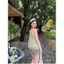 Milyfashion Xanh Hoa Sling Mùa Hè Phong Cách Mới Phong Cách Hàn Quốc Rời Ôm Hơn Nhìn Nhỏ Top Nhẹ nhàng Y2K AKZI