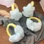 ECK Ngôi Sao Dễ Thương Bịt Tai Sang Trọng Lông Tơ Ngoài Trời Ấm Áp Chống Gió Bịt Tai Kawaii Ngọt Ngào Đi Xe Đạp Tai Mùa Đông Ấm Áp Phụ Kiện Ngoài Trời HOT