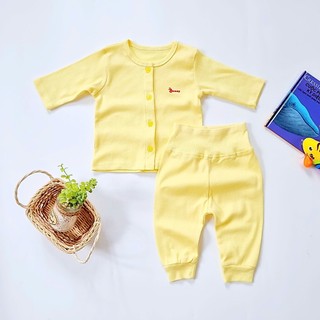 SALE mẫu ngẫu nhiên - Bộ áo sơ sinh quần lưng cao cho bé trai bé gái 3-10kg