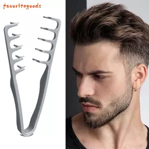 Lược chải tóc FAVORITEGOODS, Lược chải tóc dễ lau chùi di động, Dụng cụ chăm sóc tóc nhẹ Lược xẻ tóc