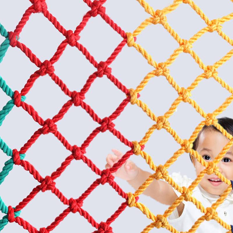 N2HAO Lưới an toàn trẻ em chống rơi, cầu thang/ban công/lan can, hàng rào nylon cho thú cưng