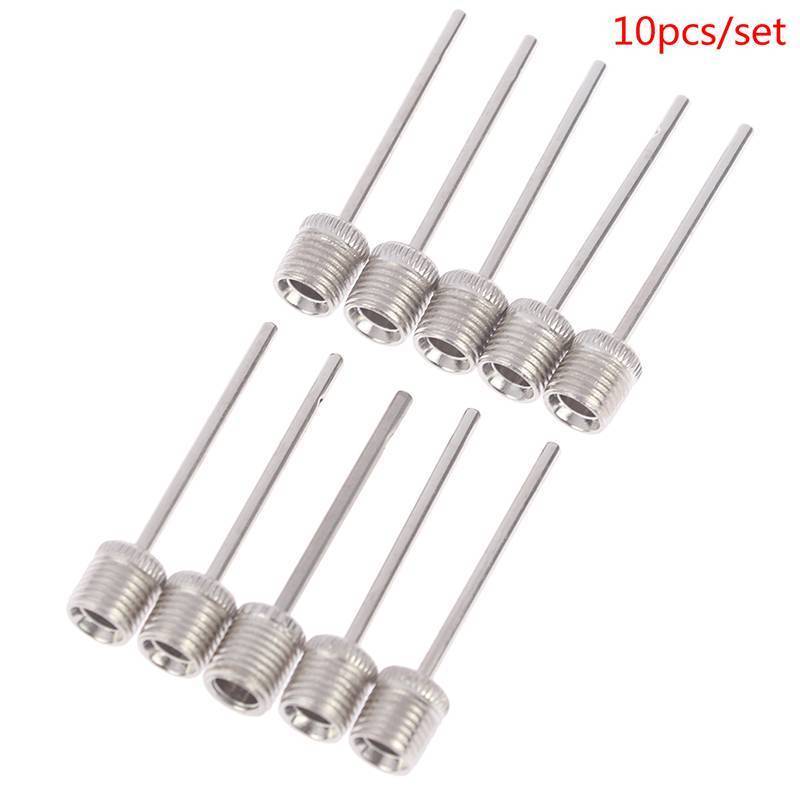 AIHOM 10 chiếc kim bơm bóng thể thao thép không gỉ cho bóng đá