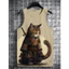 Samurai Cat 3D Tank Top Nam, Áo thun không tay cổ điển Nhật Bản, Áo Vest mềm mại thoáng khí cho mùa hè