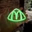 3D IN SÁNG TẠO M STICKER Sử dụng kép Nhãn dán trang trí ô tô và nam châm tủ lạnh Hàng ngày Quà tặng nhỏ Trang trí