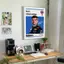 Áp phích vải chống nước không khung F1 Racer, Verstappen Norris Nghệ thuật treo tường hiện đại để trang trí phòng khách phòng ngủ