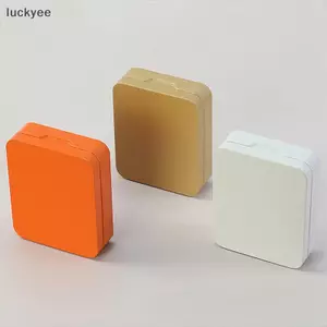 Luckyew Mới Thiếc Hộp Bảo Quản Kim Loại Nhỏ Hộp Bảo Quản Trang Sức Chìa Khóa Đồng Xu Hộp Cưới Kẹo Bảo Quản Thiếc Có Thể Người Tổ Chức TQ