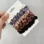 AqToCna 6 Chiếc Băng Đô Quấn Tóc Co Giãn Buộc Tóc Nữ Cho Phụ Kiện Tóc Satin Scrunchies AqToCna