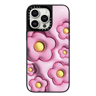 CASENEAL Pink Cherry Blossoms Vỏ điện thoại gương chất lượng cao Thích hợp cho iPhone 17ProMax 17pro 17 air 16promax 16 15promax 15 14promax 13 13promax Ốp cứng chống rơi thời trang