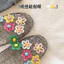 Người Nổi Tiếng Pha Lê Giày DIY Hoa Nhỏ Lỗ Giày Dép Nhà Nông Miệng Đơn Pha Lê Trong Suốt Dép NFNZ