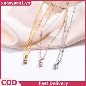 XUAN Sang Trọng Nữ Nhẫn Nelace Bông Tai Vòng Tay Kim Cương Giả Nữ Trang Sức Bộ VN