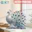 GHX 1 Cái 2D Phẳng Acrylic Tượng Pha Lê Sang Trọng Peaco Trang Trí Để Bàn Trang Trí Phòng Ngủ Phòng Khách Văn Phòng VN