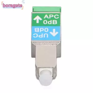 Bộ chuyển đổi BORAGETE SC / UPC Nam sang SC / APC Nữ, Bộ chuyển đổi sợi quang SM 9 / 125 1200nm sang 1600nm, Bộ chuyển đổi kết nối tổn thất thấp cách ly tuyệt vời Hiệu suất cao Truyền dữ liệu