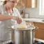 {AKIN} Máy làm Spaetzle Đức có nắp và dụng cụ cạo Dụng cụ ép mì trứng bằng thép không gỉ để nấu ăn tại nhà Thiết kế bền bỉ {a}