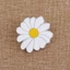 2 Chiếc Nhỏ Hoa Cúc Trâm Chân Nhỏ Giọt Dầu Daisy Trâm Huy Hiệu Pin Cho Trang Sức Làm Quần Áo Túi Tiếp Liệu
