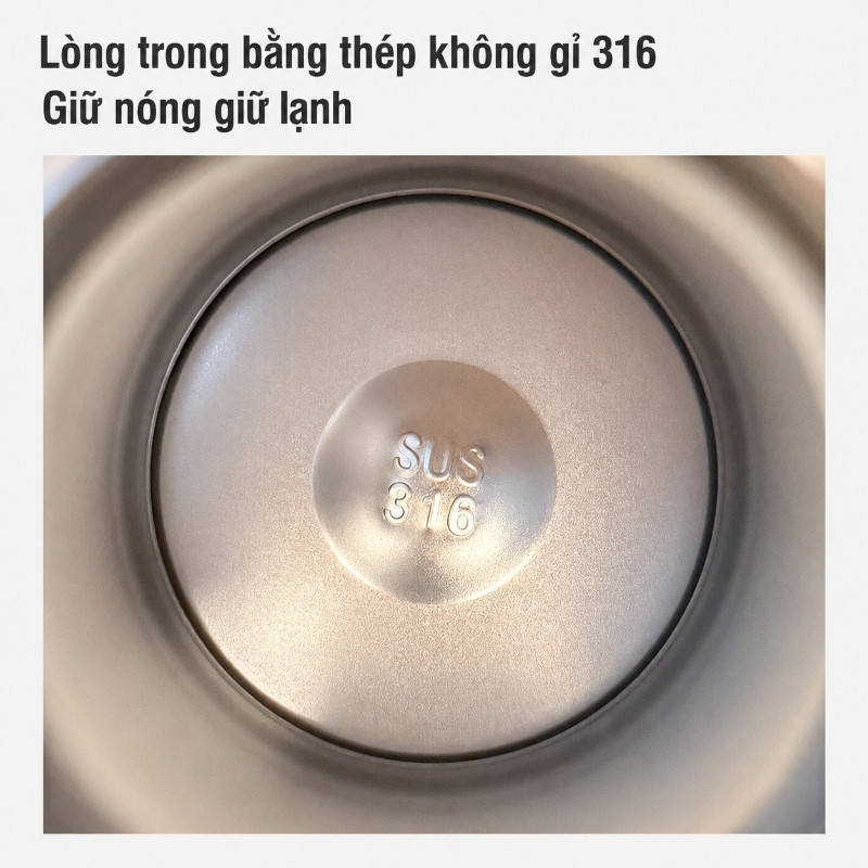 Bình Giữ Nhiệt 500ml Cún Trái Cây,Inox 316,Có Ống Hút Lọc Trà,Dây Đeo,Chống Rò Rỉ