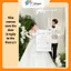"Bảng Save The Date Canvas - Phụ kiện chụp ảnh cưới độc đáo, hoàn hảo cho ngày trọng đại!"