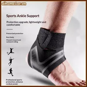 AIHOM Có Thể Điều Chỉnh Nẹp Mắt Cá Chân Với Nén Hỗ Trợ Vải Thoáng Khí Để Chạy Bóng Rổ Đi Bộ Đường Dài Tập Luyện,