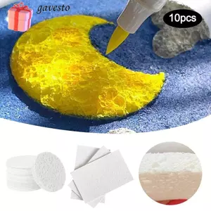 Giấy vẽ họa tiết GAVESTO, Đồ chơi giáo dục thủ công Giấy kết cấu phồng, Dụng cụ vẽ ma thuật tạo bọt DIY cho trẻ em